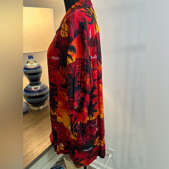 Aloha Hut Hawaii Sunset Hawaiian Shirt - Size XL - Picture 7 of 10